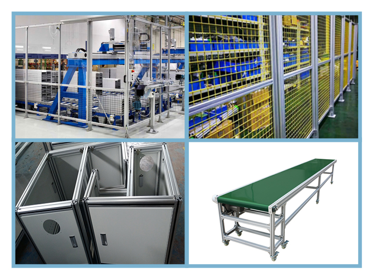 usuage of aluminum profile mida steel